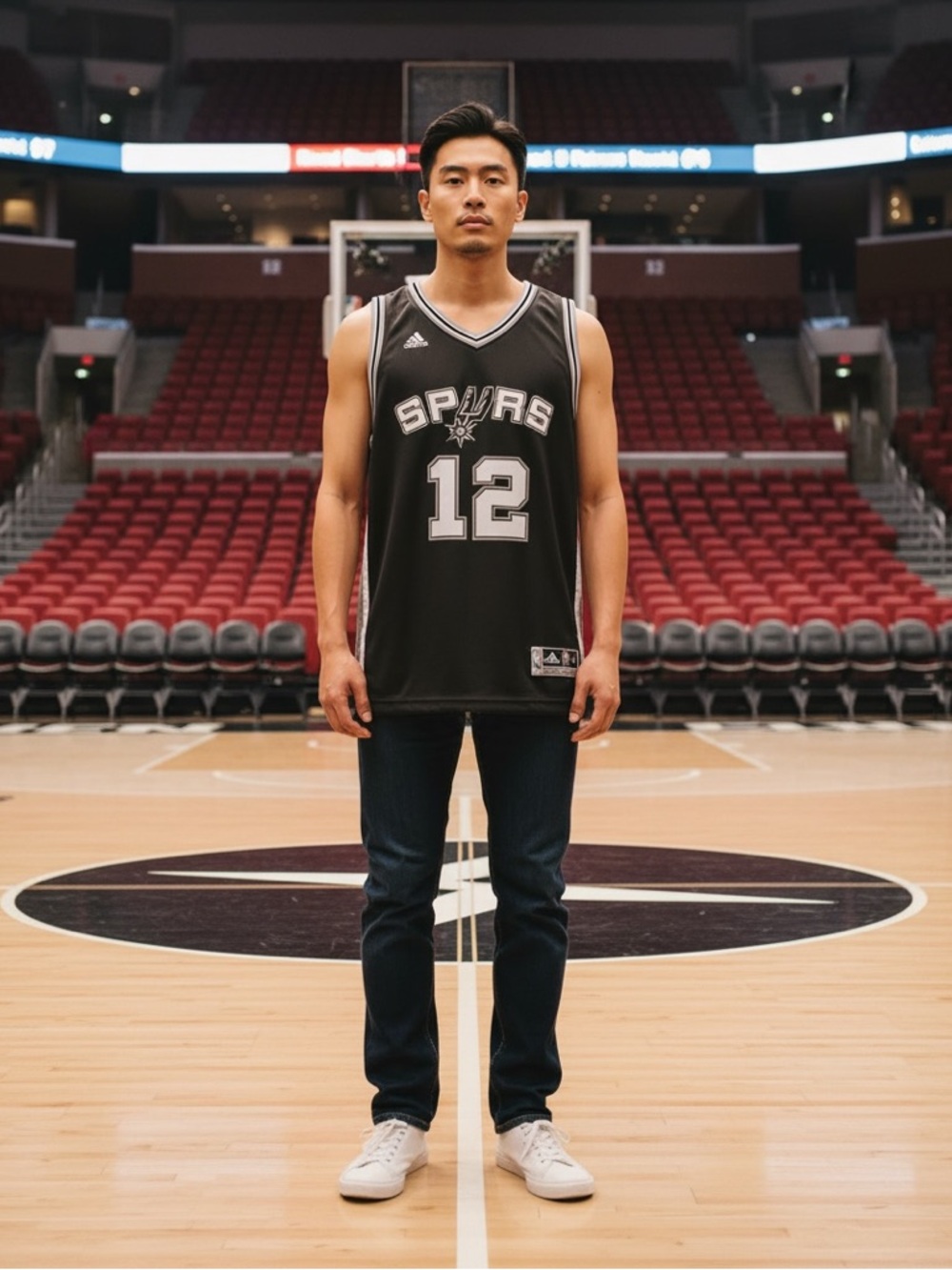 New adidas spurs Jersey # 12 ALDRIDGE